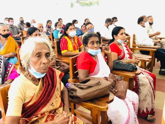 Saree distribution program