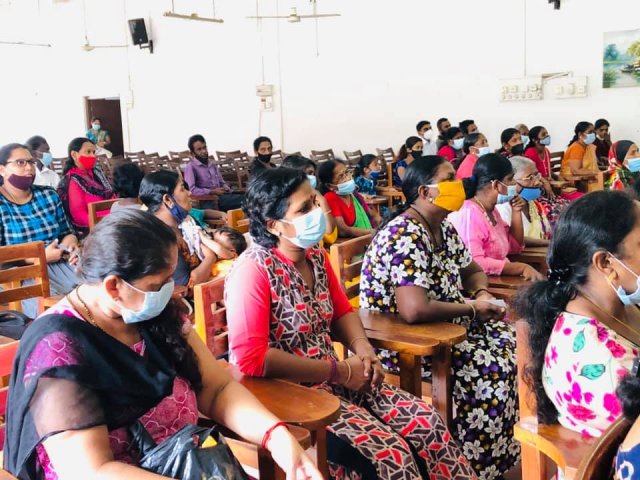 Saree distribution program