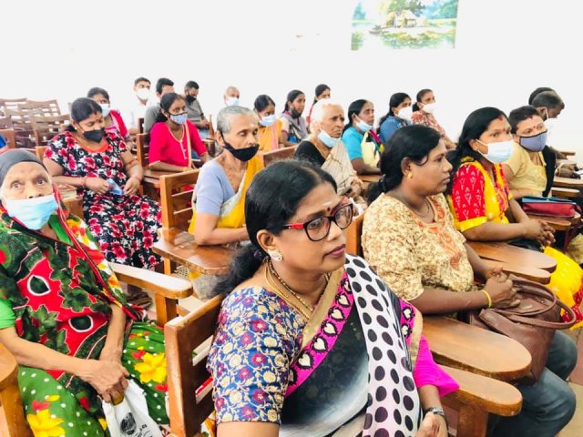 Saree distribution program